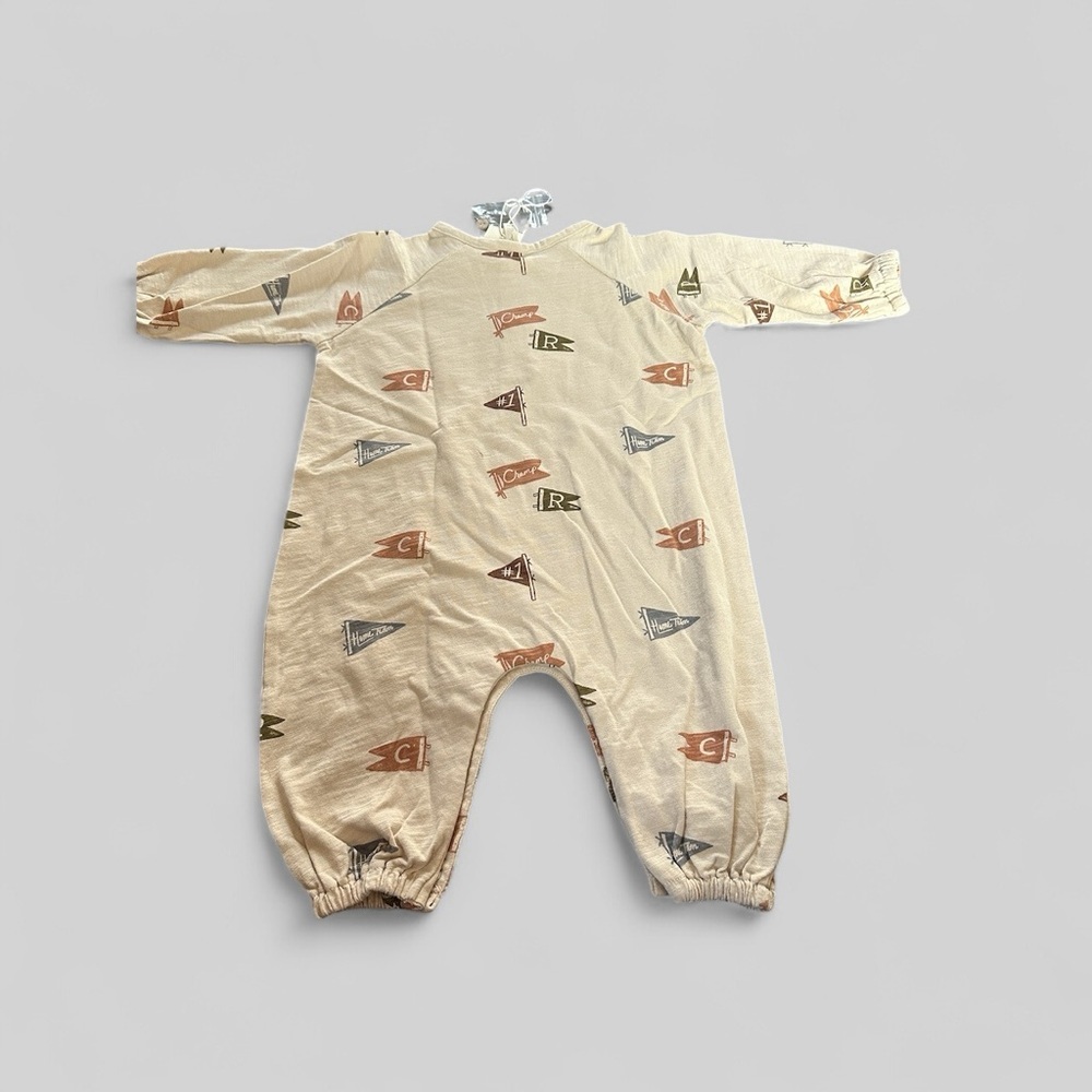 Rylee + Cru Flags Bubble Romper.  NWTS, sz 0-3, 6-12 months - Picture 6 of 6
